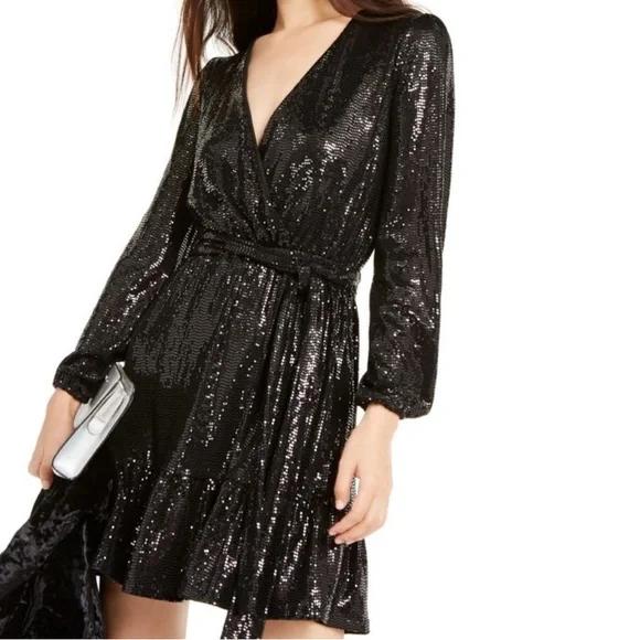 michael kors black sequin dress Michael Michael Kors main image 1